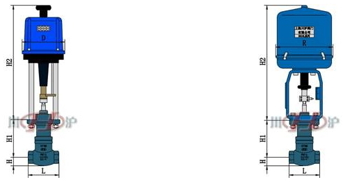 電動小流量調(diào)節(jié)閥結(jié)構(gòu)圖