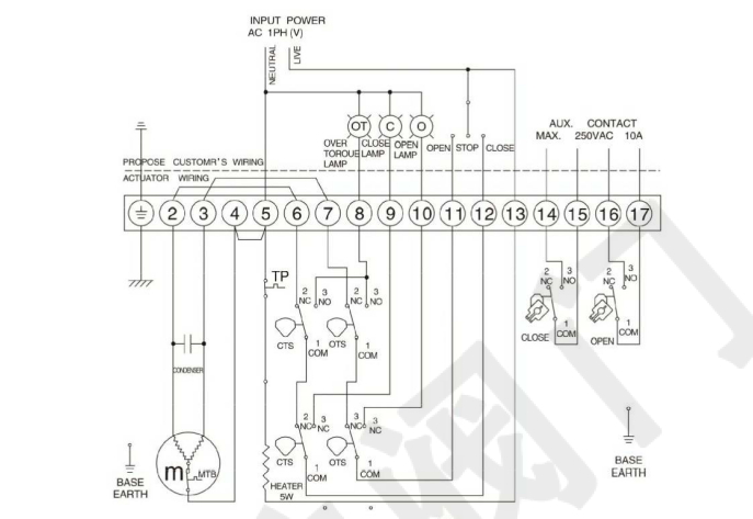 開(kāi)關(guān)型接線圖