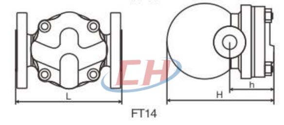 杠桿浮球式疏水閥結構圖