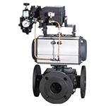 氣動三通調(diào)節(jié)球閥