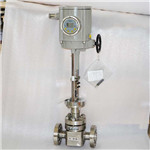 智能高壓電動調(diào)節(jié)閥實物圖