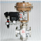 氣動雙座調節(jié)閥(不銹鋼法蘭連接)