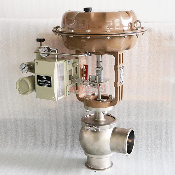 氣動衛(wèi)生級調節(jié)閥圖片